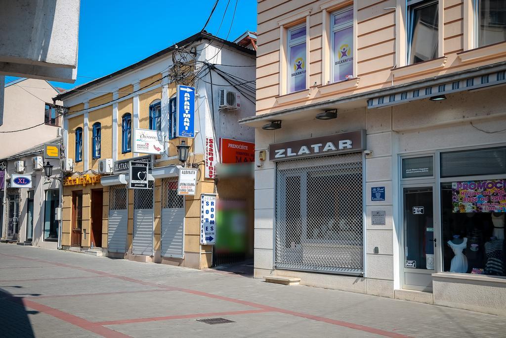 Apartmani Aleksandra U Centru Grada 크라구예바츠 외부 사진